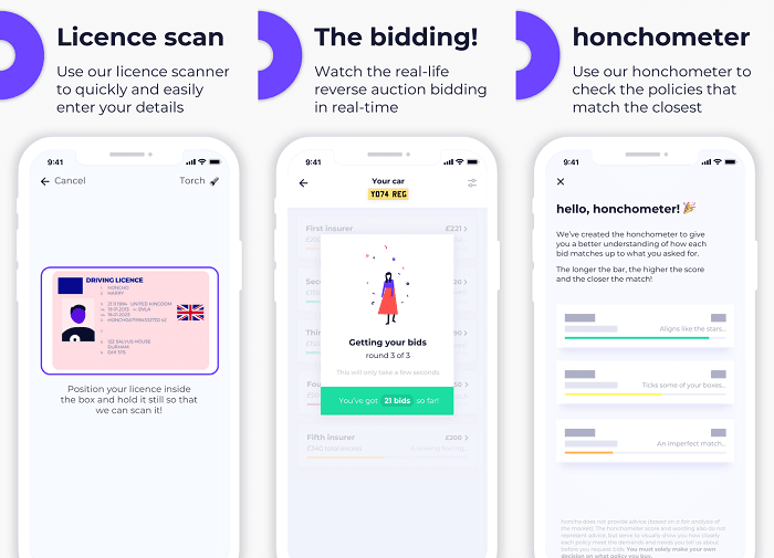 honcho turns insurance on its head, taking out the hard work of finding insurers for consumers